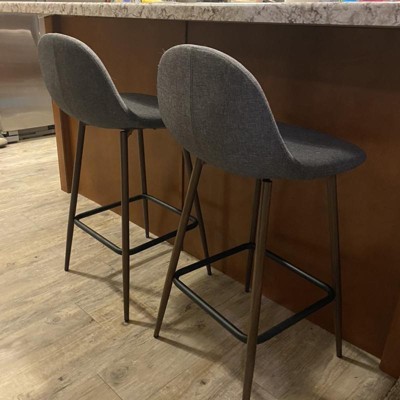 Copley upholstered best sale counter height barstool