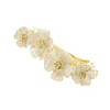 Unique Bargains Paint Lily Flowers French Barrette Hair Clips 1 Pc - 4 of 4