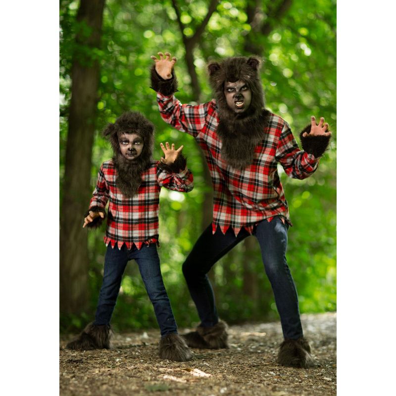 HalloweenCostumes.com Kids Fierce Werewolf Costume, 4 of 15