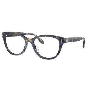 Tory Burch TY 2137U 1957 Womens Pillow Eyeglasses Blue Tortoise 51mm - 1 of 3