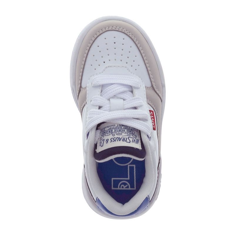 Levi's Toddler La Jolla Synthetic Leather Casual Lace Up Sneaker Shoe, 2 of 7
