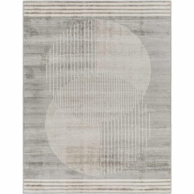 Hauteloom Zeke Geometric Smoke Rug