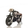 Old Modern Handicrafts 1952 Norton Manx Motorcycle Model – 1:8 Handmade Metal Scale, Silver Vintage Bike - 3 of 4