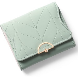FATMOON Wallet for Women - Stylish RFID Blocking Leather Wallet- Bifold Card Holder with Zipper Coin Pocket,for Daily Use,Travel - 1 of 4
