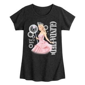 Girls' - Wicked - You've Been Glinda-Field Fitted Short Sleeve Graphic T-Shirt - 1 of 4