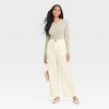 Women's High-Rise Straight Trousers - A New Day™ - 3 of 3