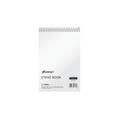 Ampad Steno Pad 6" x 9" Gregg White 60 Sheets/Pad (TOP 25-470)