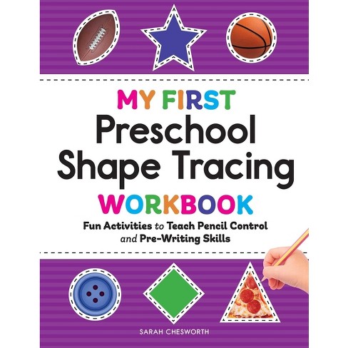 My First Book of Pencil Control Preschool Workbook For Toddlers Age 2-4:  Fun Practice Workbook To Write On. (My Big Fun Coloring Book for Toddlers  to  Pencil Control, Colors, Numbers, and