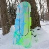 Emsco ESP 48" Day Glow Sno Twin Toboggan TwoRider Sled - Neon Tie-Dye - 2 of 3