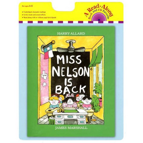Miss Nelson Is Back Book & Cd - (read-along Book And Cd Favorite) By Harry  G Allard (mixed Media Product) : Target