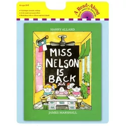Miss Nelson Is Back Book & CD - (Read-Along Book and CD Favorite) by  Harry G Allard (Mixed Media Product)