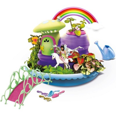 Light-Up Unicorn Paradise Fairy Garden Playset