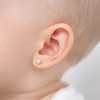 Girls' Classic Pearl Screw Back Sterling Silver Earrings - In Season Jewelry - 3 of 4