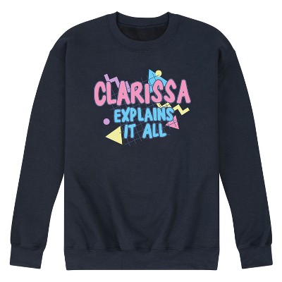 Men's - Clarissa Explains It All - Clarissa Explains It All Graphic Fleece Sweatshirt