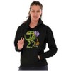 Halloween Dinosaur Skeleton Trick or TreatHoodie Sweatshirt Women Men Brisco Brands - 4 of 4
