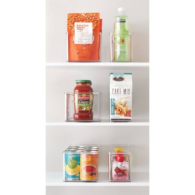 iDESIGN 16"x6"x5" Kitchen Binz Clear — фото 7