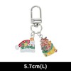 Unique Bargains Christmas Keychain Lobster Clasp Zinc Alloy Multi-colored 1 Pc - 2 of 3