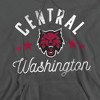 Central Washington University Official Wildcats Adult Pull-Over Hoodie - 2 of 4