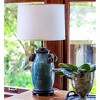Vynxaria White Slant Drum Lampshades, 15" Top Diameter - 2 of 4