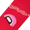 Crazy Socks, Funny Food, Snacks Candy Chips Themes, Assorted Prints, Crew, Large - 3 of 4