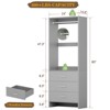 Besiost 24'' Closet Organizer with Wooden Drawers - 4 of 4
