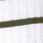 dark olive green rib stripe