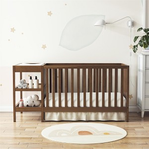 Baby Relax Ema 3-in-1 Convertible Crib & Changer Combo - 1 of 4