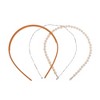 Unique Bargains Women's Solid Color Hairband 1 Set - 4 of 4