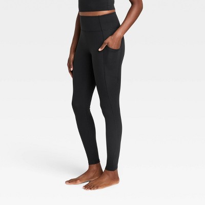 Soft Touch Sculpting Hold Leggings Black, High-Waisted