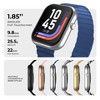 iTouch Air 5 Smartwatch Magnetic Silicone Strap - Silver/Blue - 2 of 4