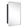 TEHOME Eldee Surface Mount Rectangular Metal Framed Bathroom Medicine Cabinet with Mirror - 3 of 4