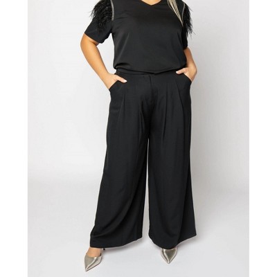 Women's Woven Pants - Plus - JOH