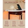 VASAGLE Bar Cabinets for Home, LED Coffee Bar with Power Outlets, Home Mini Bar for Liquor, Freestanding Wine Rack with Glass Holder - 4 of 4