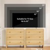 GustoWave 3/5 Drawer Dresser for Bedroom, 30.4" Tall Dresser with Large Drawers, Wooden Closet Chest Storage for Living Room, Hallway - 3 of 4