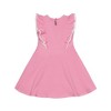 Hope & Henry Girls' Sleeveless Knit Pinafore Dress, Infant - 3 of 4