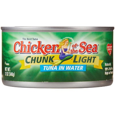 Chicken of the Sea Chunk Light Tuna in Water - 12oz