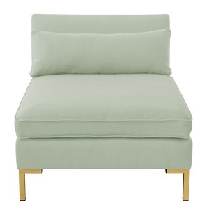 Armless Chair - Linen Swedish Blue - Designlovefest