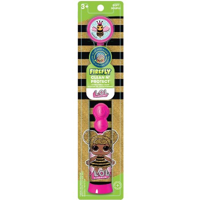 Firefly L.O.L. Surprise! Clean N' Protect Toothbrush with Anti-Bacterial Cover - 1ct
