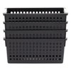 Farmlyn Creek Baskets for Organizing Bathroom, Laundry Room, Washroom or Playroom, Stylish and Sleek Versatile Small Plastic Baskets - 4 of 4