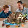 Insoon 2570-Piece Forest Wood Cabin Building Block Set for Adults and Kids 10+ - 2 of 4