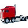 K100 5 Bar Grill Twin Steer Truck Tractor Red 1/87 (HO) Plastic Model Car by Promotex - 2 of 4