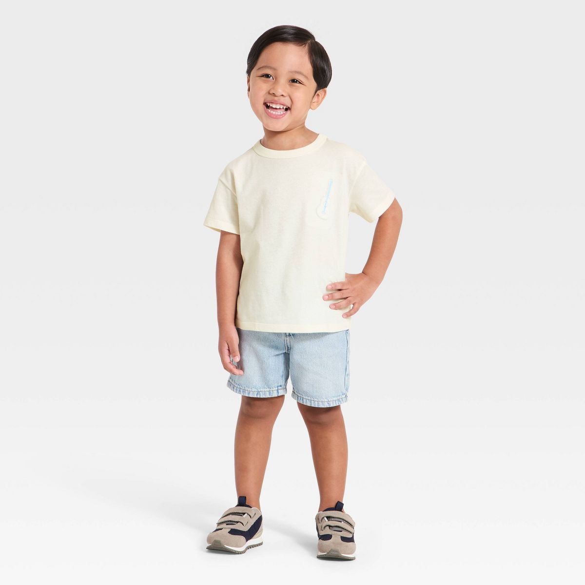 Toddler Boys' Short Sleeve Oversized T-Shirt - Cat & Jack™ - thumbnail 8