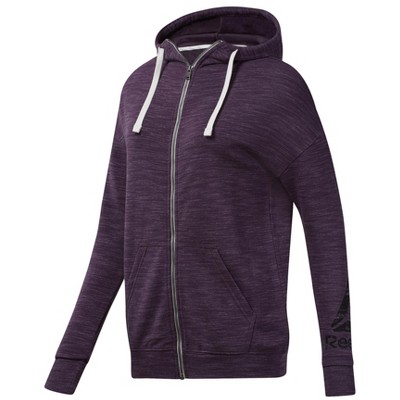 Reebok Womens Marble Hoodie Sweatshirt