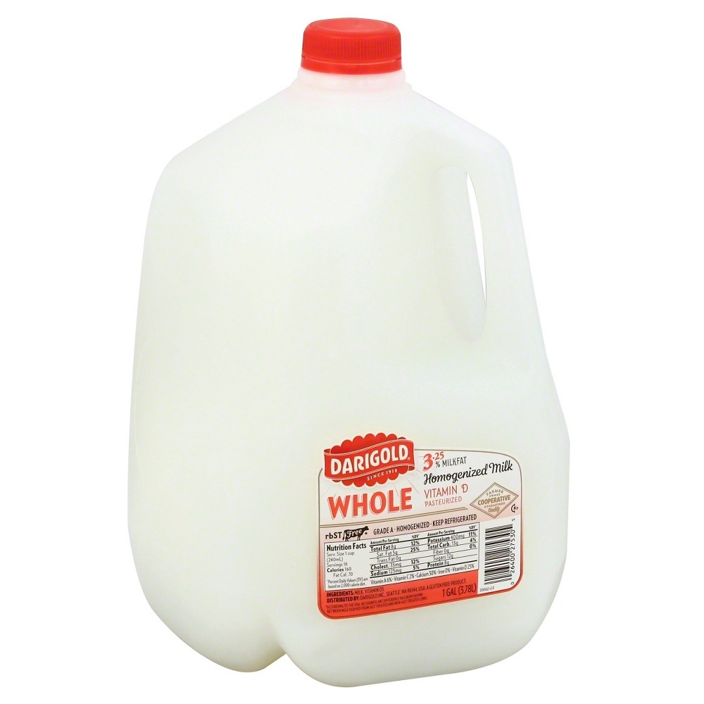 WHOLE HOMOGENIZED MILK