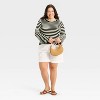 Women's Shrunken Crewneck Pullover Sweater - A New Day™ - 3 of 3