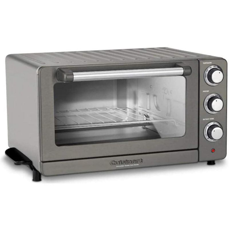 Cuisinart TOB-60N1BKS2FR Convection Toaster Oven Broiler Black Stainless Steel - Certified Refurbished, 4 of 5