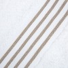 Hastings Home Rio 100% Cotton Towel Set - White/Taupe, 8 Pieces - 2 of 4