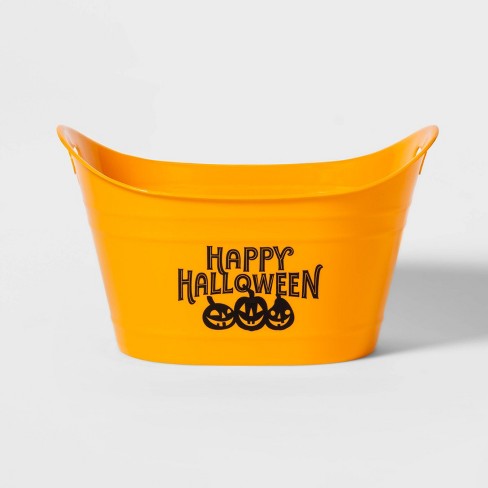 Happy Halloween Plastic Beverage Tub Hyde Eek Boutique