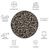 Courtyard CY2653 UV & Stain Resistant Non-Shedding Power Loomed Indoor/Outdoor Rugs - Safavieh - 3 of 4
