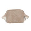 Saro Lifestyle Wild Elegance Hair-On Leather Bag, Gray, 21"x12"x8" - 3 of 4